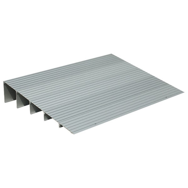 Alum Sectional Threshold Ramp 34"x 27-1/2" w/5" Rise, 700 lb. capacity